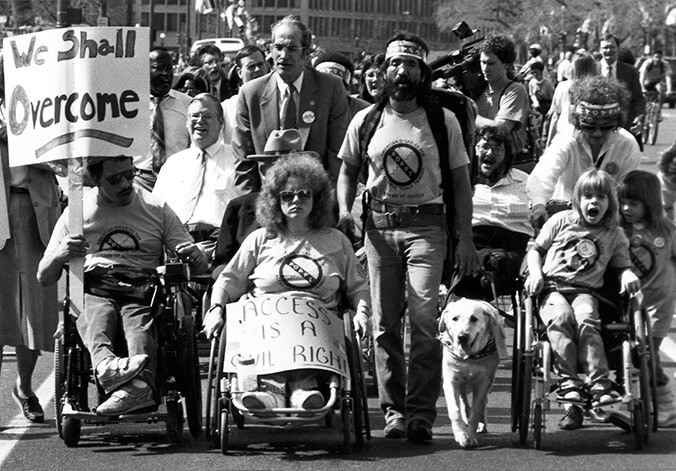 Judy Heumann și Legea americanilor cu dizabilități (Americans with disabilities ACT)