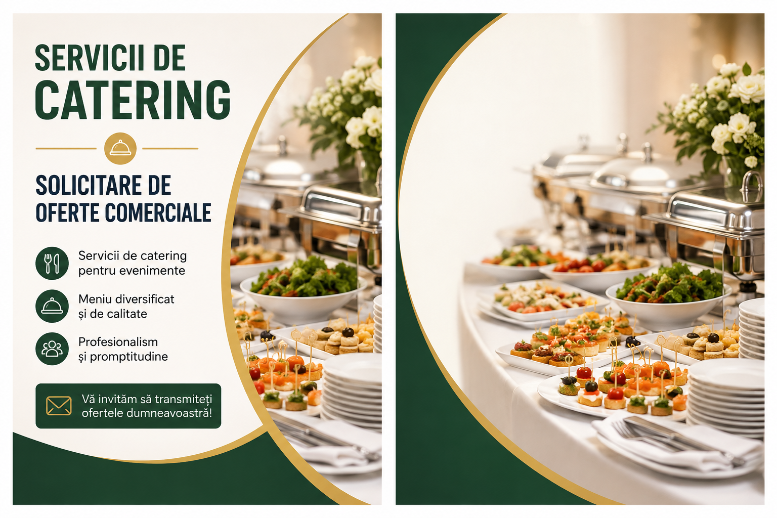 Servicii de catering – solicitare de oferte comerciale