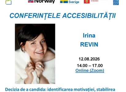 Conferințele Accesibilității: Decizia de a candida: Identificarea motivației, stabilirea obiectivelor și definirea propriului electorat